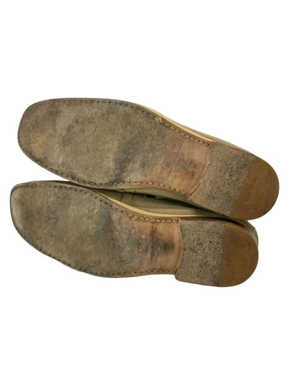 Louis Vuitton Short Boots Beige Desert 6.5